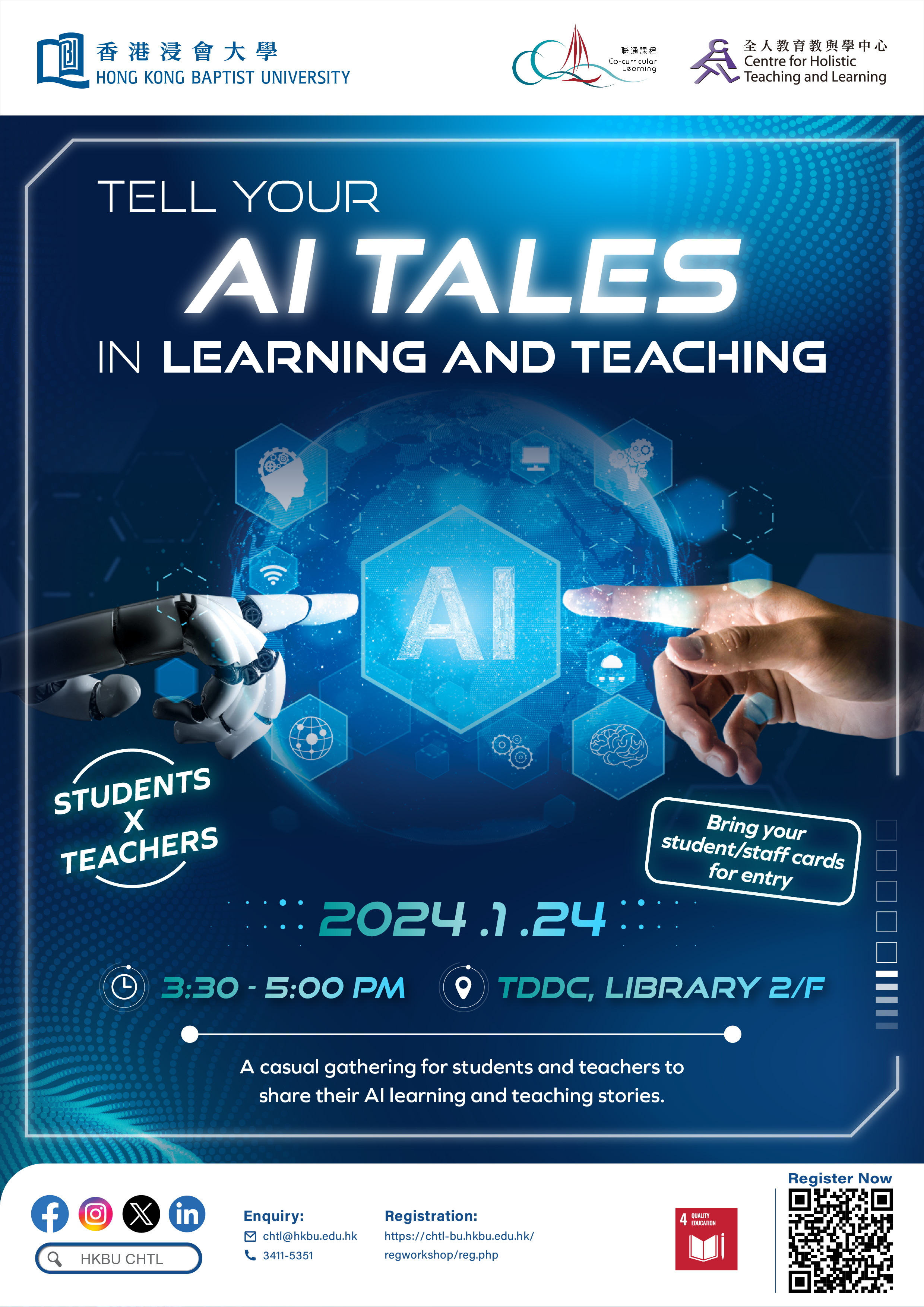 Tell Your AI TALES in Learning and Teaching [CCL Recognised]