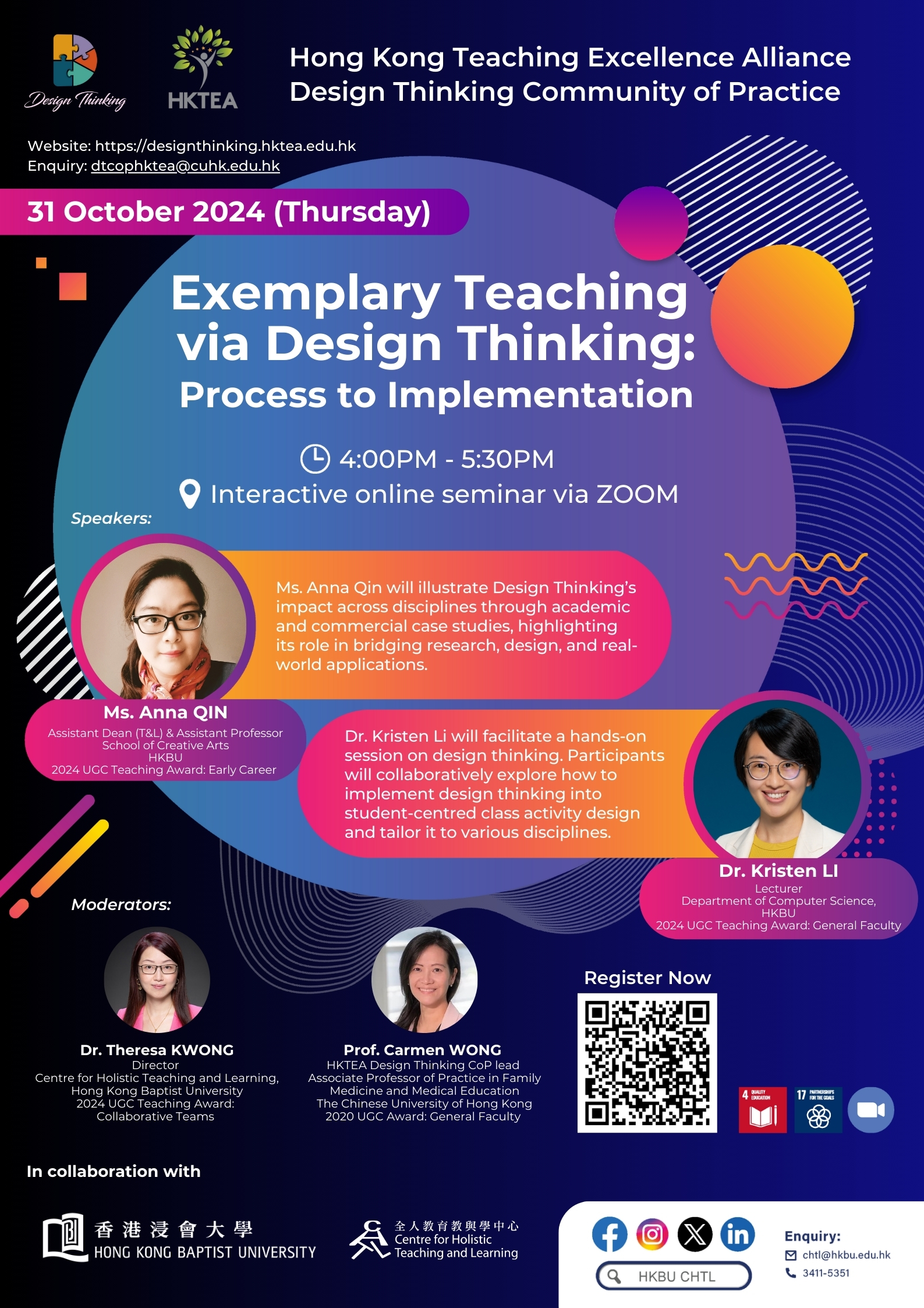 Exemplary Teaching via Design Thinking: Process to Implementation