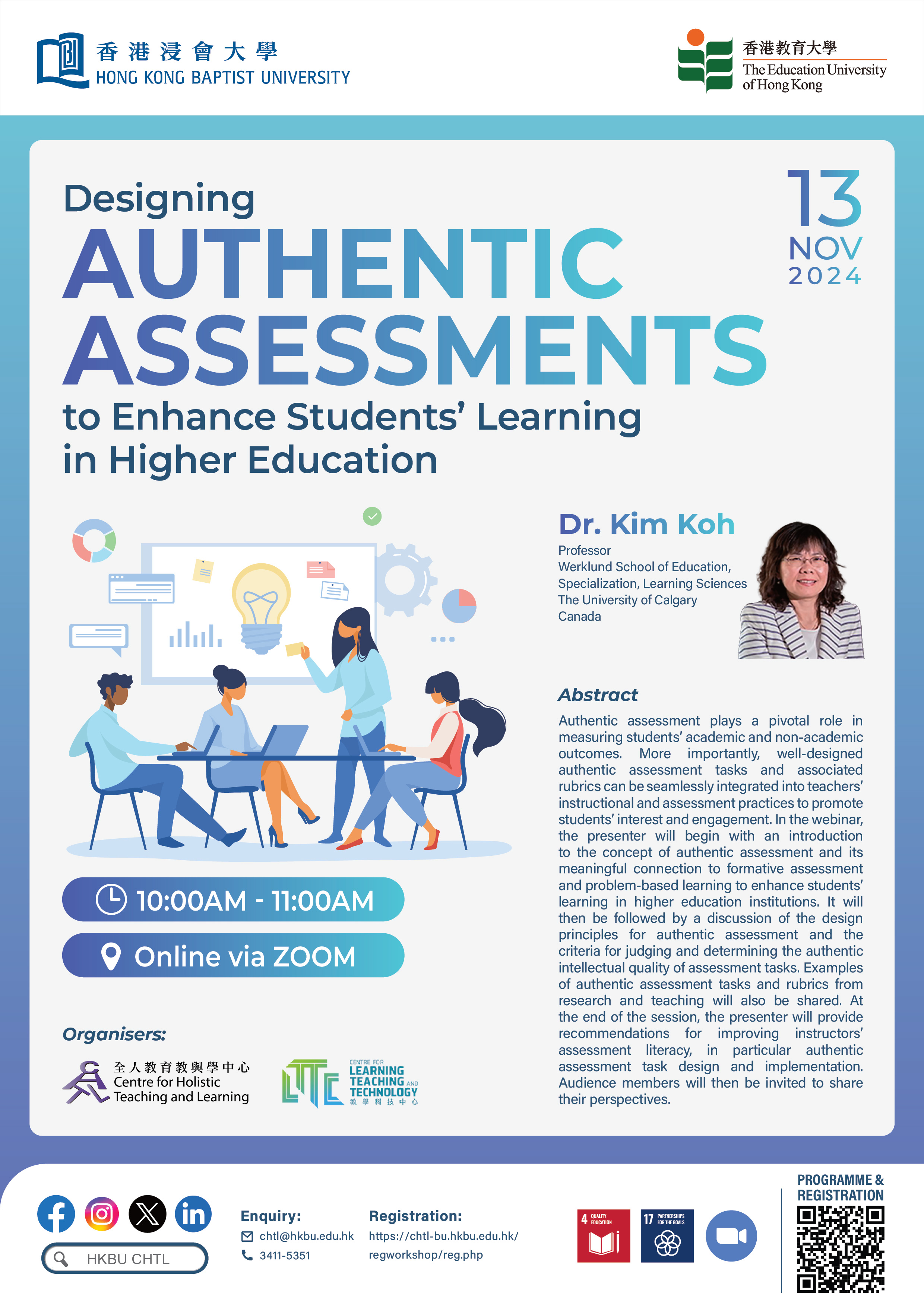 Designing Authentic Assessments to Enhance Students’ Learning in Higher Education