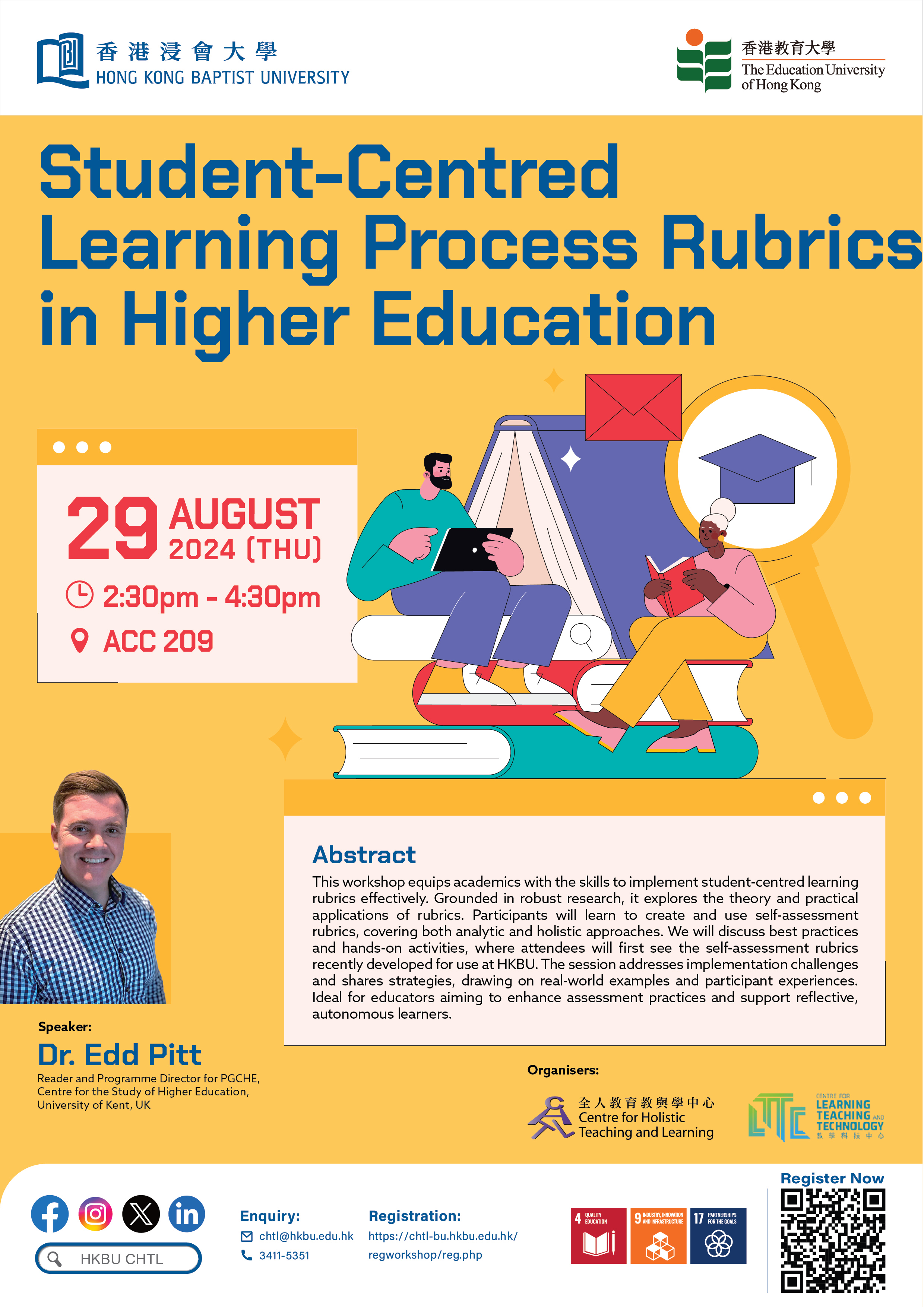 Student-Centred Learning Process Rubrics at HKBU