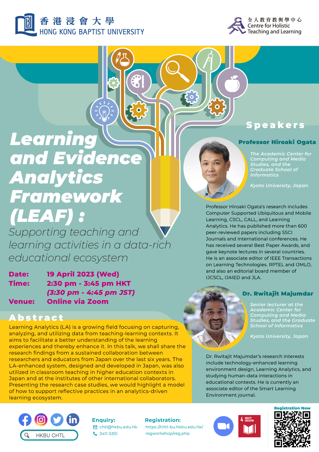 Learning and Evidence Analytics Framework (LEAF) : Supporting teaching and learning activities in a data-rich educational ecosystem
