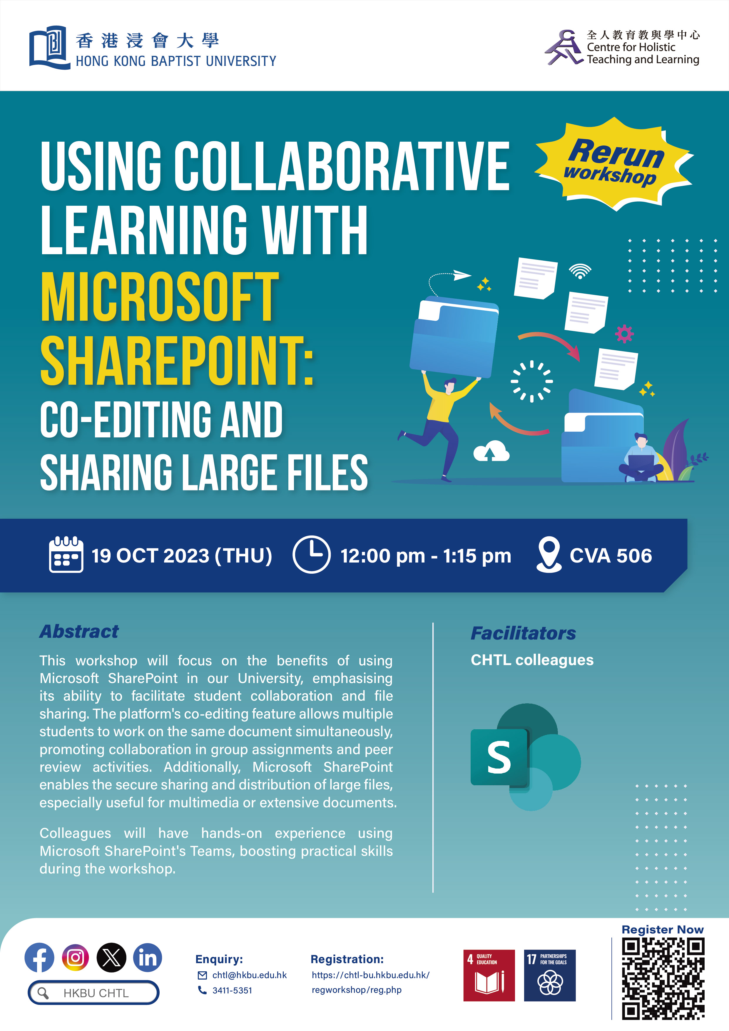 Using Collaborative Learning with Microsoft SharePoint: Co-Editing and Sharing Large Files